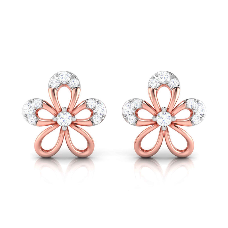 Diamond Studs, Diamond earrings, earring, gold Earring, dimoand jewellery, Efif diamond Jewellery 