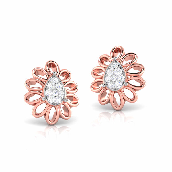 Diamond Studs, Diamond earrings, earring, gold Earring, dimoand jewellery, Efif diamond Jewellery 