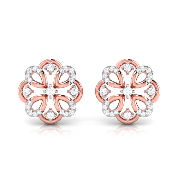 Diamond Studs, Diamond earrings, earring, gold Earring, dimoand jewellery, Efif diamond Jewellery 