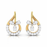 Diamond Studs, Diamond earrings, earring, gold Earring, dimoand jewellery, Efif diamond Jewellery 