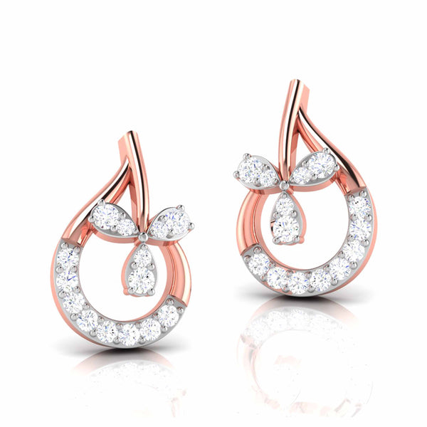 Diamond Studs, Diamond earrings, earring, gold Earring, dimoand jewellery, Efif diamond Jewellery 