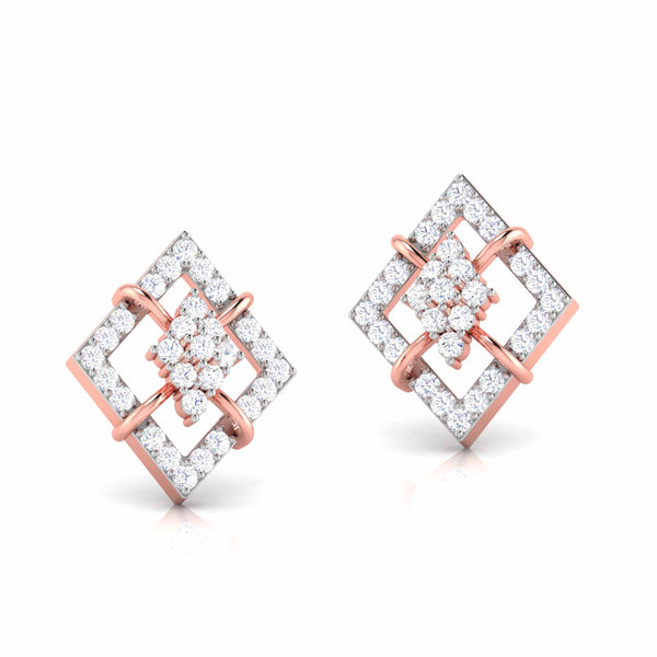 Diamond Studs, Diamond earrings, earring, gold Earring, dimoand jewellery, Efif diamond Jewellery 