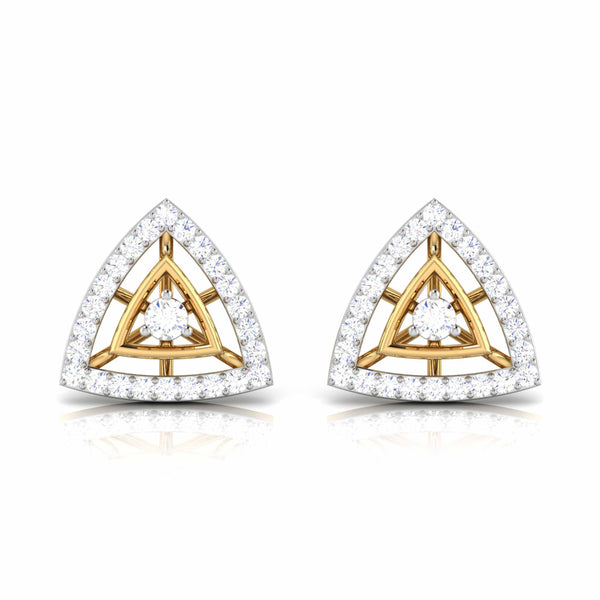 Diamond Studs, Diamond earrings, earring, gold Earring, dimoand jewellery, Efif diamond Jewellery 