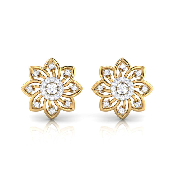 Diamond Studs, Diamond earrings, earring, gold Earring, dimoand jewellery, Efif diamond Jewellery 