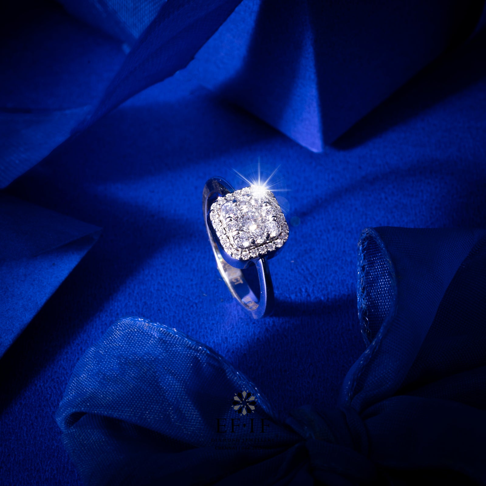 IRIS DIAMOND Ring For Women - EFIF Diamonds – EF-IF Diamond Jewellery