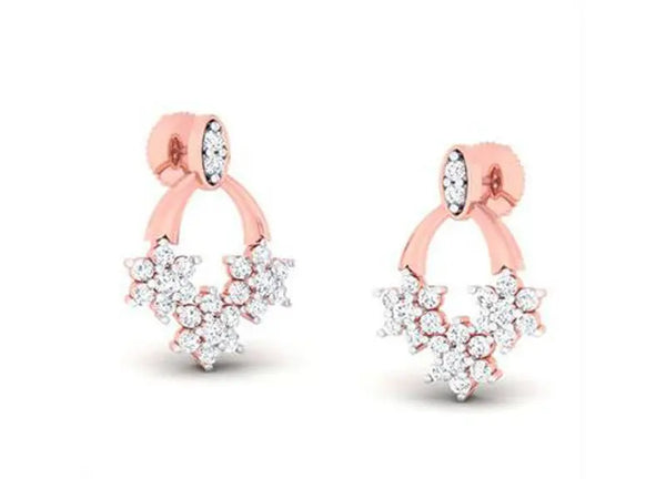Elegant Dropdown Stud efifdiamonds Elegant Dropdown Stud efifdiamonds Studs Earrings 52726.00 EF-IF Diamond Jewellery