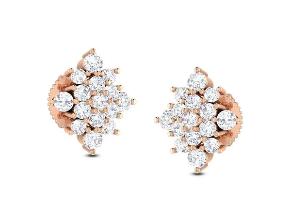 Exemplary Star Stud efifdiamonds Exemplary Star Stud efifdiamonds Studs Earrings 34660.00 EF-IF Diamond Jewellery