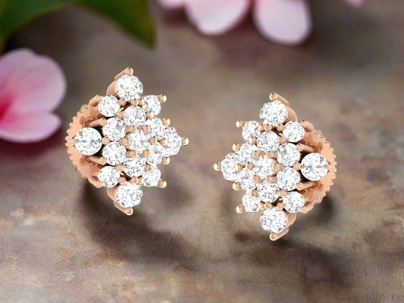 Exemplary Star Stud efifdiamonds Exemplary Star Stud efifdiamonds Studs Earrings 34660.00 EF-IF Diamond Jewellery