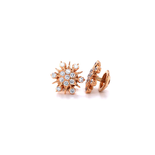 Diamond Studs, Diamond earrings, earring, gold Earring, dimoand jewellery, Efif diamond Jewellery 