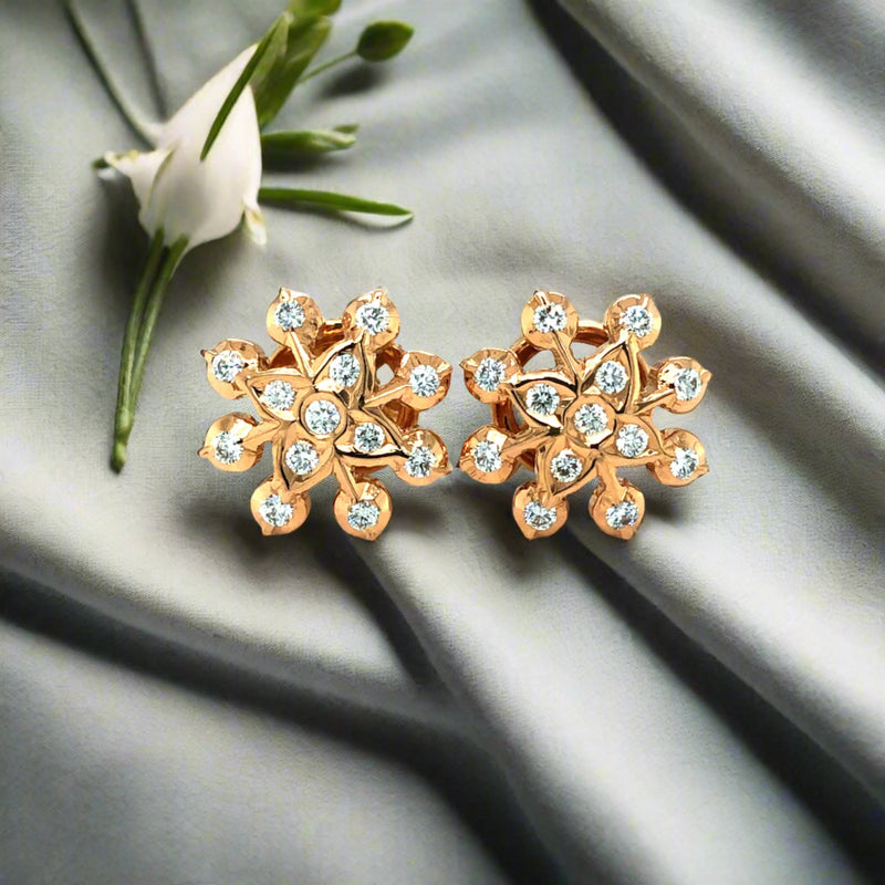 Diamond Studs, Diamond earrings, earring, gold Earring, dimoand jewellery, Efif diamond Jewellery 