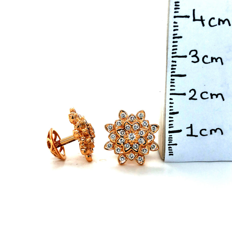 Diamond Studs, Diamond earrings, earring, gold Earring, dimoand jewellery, Efif diamond Jewellery 