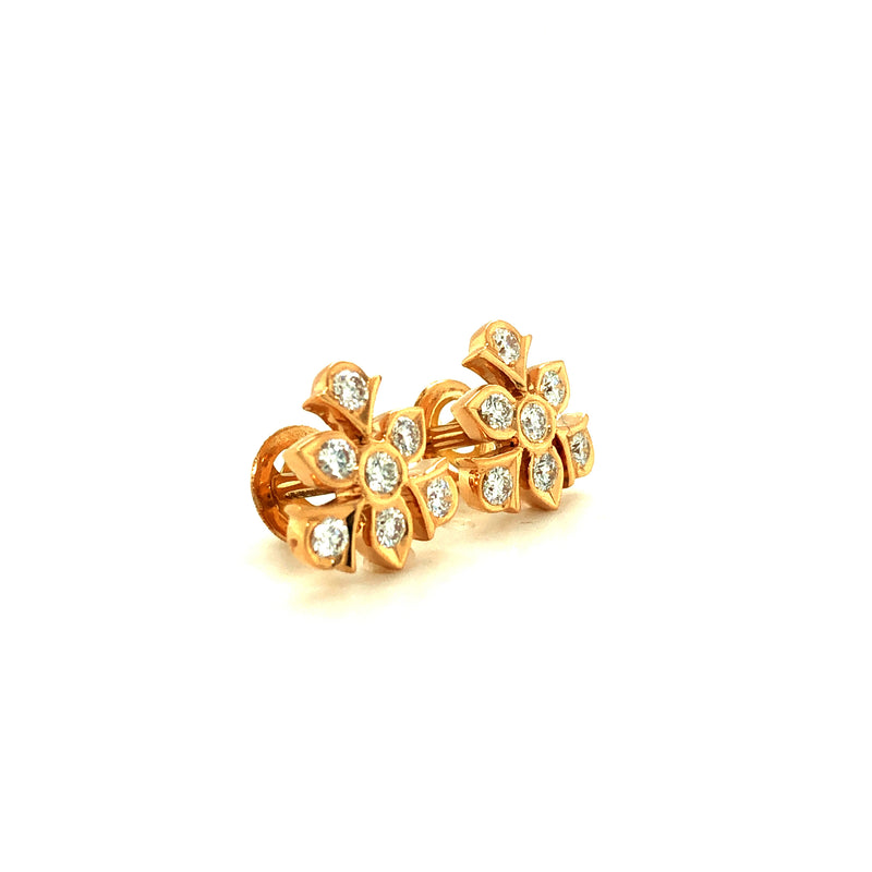Diamond Studs, Diamond earrings, earring, gold Earring, dimoand jewellery, Efif diamond Jewellery 
