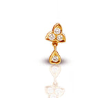 DIAMOND NOSEPIN, Diamond jewellery, nose pin, gold nose pin, efif diamond jewellery