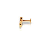 DIAMOND NOSEPIN, Diamond jewellery, nose pin, gold nose pin, efif diamond jewellery