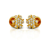 The Sneham Closed Setting 22k Diamond Stud