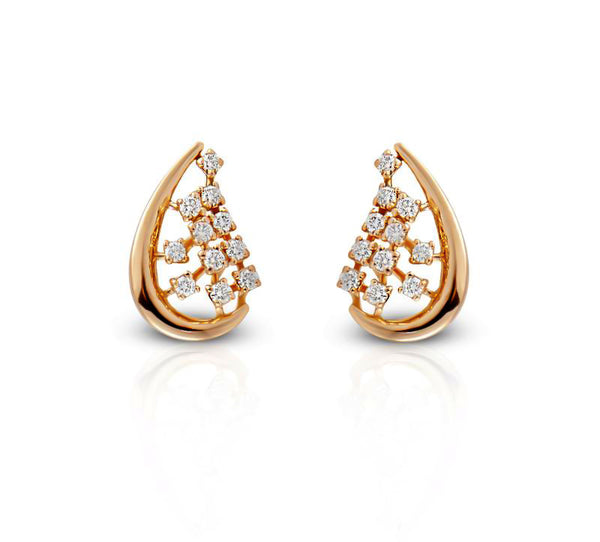 Diamond Studs, Diamond earrings, earring, gold Earring, dimoand jewellery, Efif diamond Jewellery 