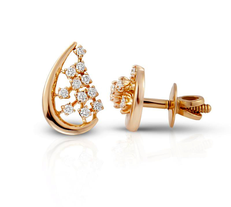 Diamond Studs, Diamond earrings, earring, gold Earring, dimoand jewellery, Efif diamond Jewellery 