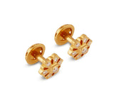 The Mridula Closed Setting 22k Diamond Stud