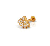 DIAMOND NOSEPIN, Diamond jewellery, nose pin, gold nose pin, efif diamond jewellery