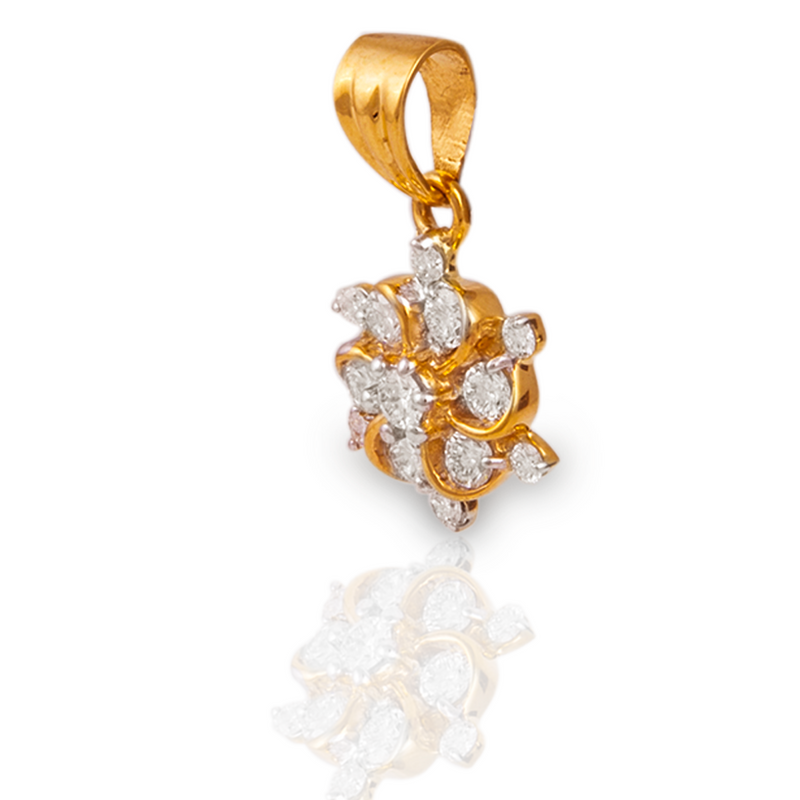 Tanishq diamond 2025 pendant designs