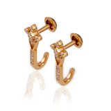 Diamond Studs, Diamond earrings, earring, gold Earring, dimoand jewellery, Efif diamond Jewellery 