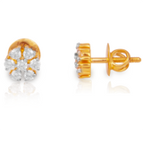 Diamond Studs, Diamond earrings, earring, gold Earring, dimoand jewellery, Efif diamond Jewellery 