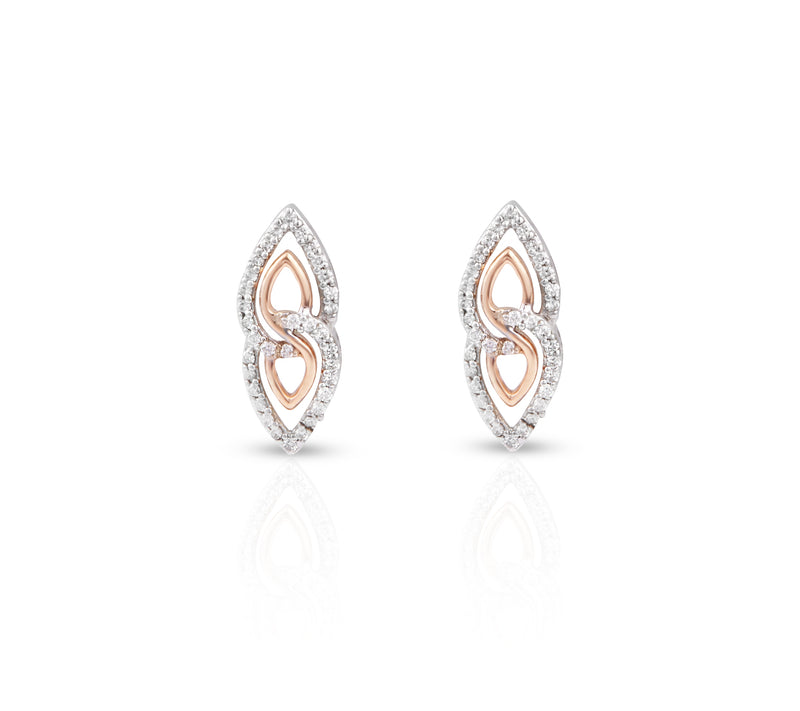 Diamond Studs, Diamond earrings, earring, gold Earring, dimoand jewellery, Efif diamond Jewellery 