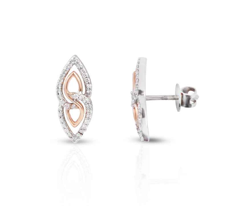 Diamond Studs, Diamond earrings, earring, gold Earring, dimoand jewellery, Efif diamond Jewellery 