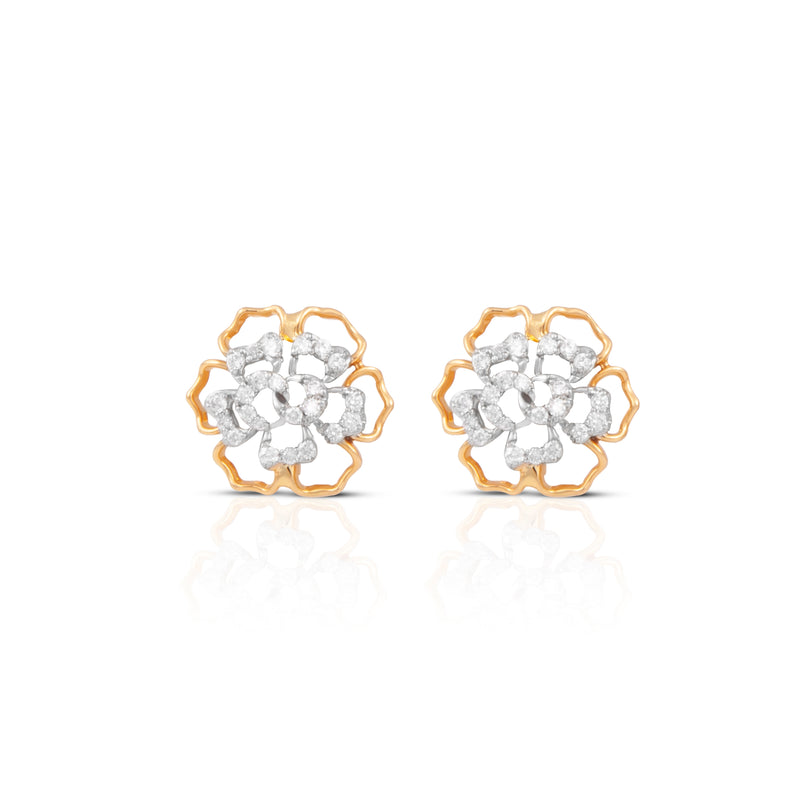 Diamond Studs, Diamond earrings, earring, gold Earring, dimoand jewellery, Efif diamond Jewellery 