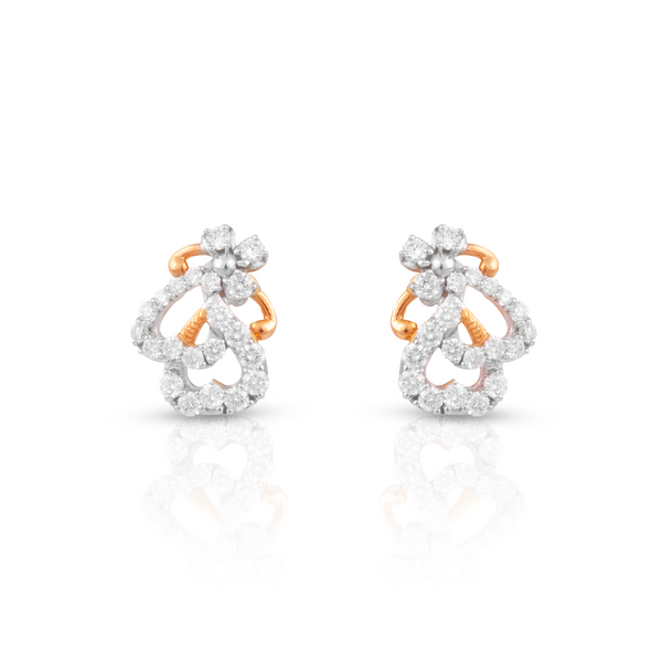 Diamond Studs, Diamond earrings, earring, gold Earring, dimoand jewellery, Efif diamond Jewellery 