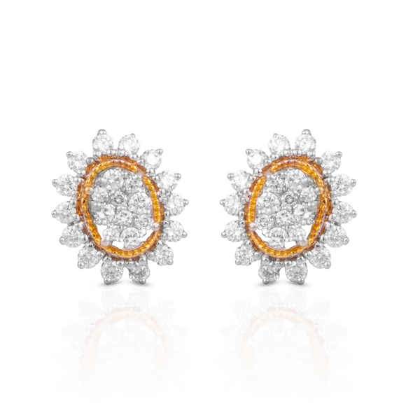 Diamond Studs, Diamond earrings, earring, gold Earring, dimoand jewellery, Efif diamond Jewellery 