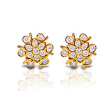The Dharshini Closed Setting 22k Diamond Stud