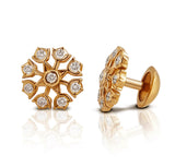 The Aadhini Closed Setting 22k Diamond Stud