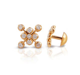 The Thara Closed Setting 22k Diamond Stud