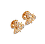 The Archana Closed Setting 22k Diamond Stud