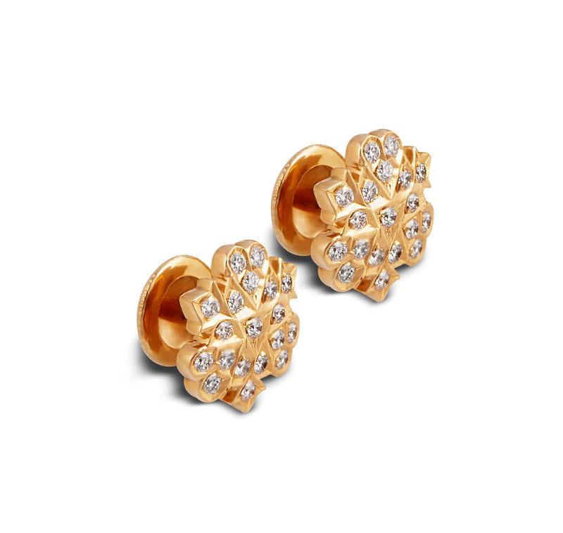 The Indumukhi Closed Setting 22k Diamond Stud