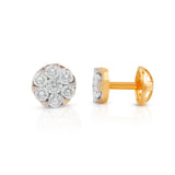 ELITE 18KT YELLOW GOLD STUDS