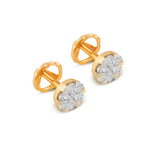 ELITE 18KT YELLOW GOLD STUDS