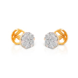 ELITE 18KT YELLOW GOLD STUDS