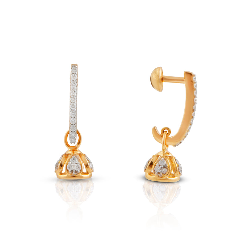 Diamond Studs, Diamond earrings, earring, gold Earring, dimoand jewellery, Efif diamond Jewellery 