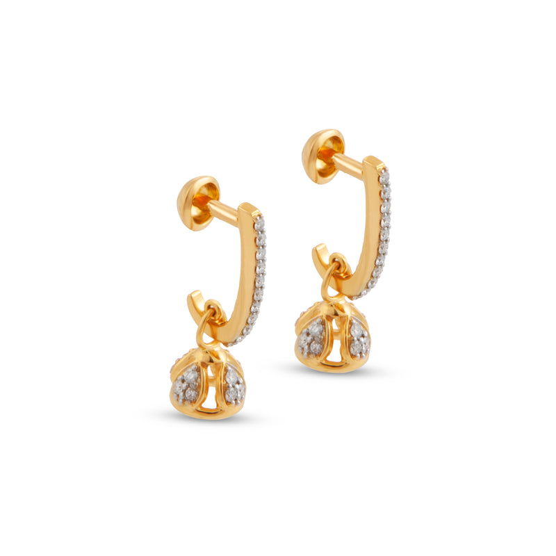 Diamond Earrings Earrings For Ladies Malabar Gold Stud Earrings