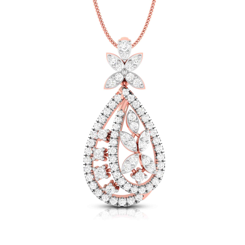 Buy Malabar Gold & Diamonds 18k Rose Gold Necklace Online At Best Price @  Tata CLiQ