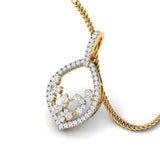 DIAMOND PENDANT, pendant chain, diamond jewellery, diamond pendant, diamond dollar, gold dollar