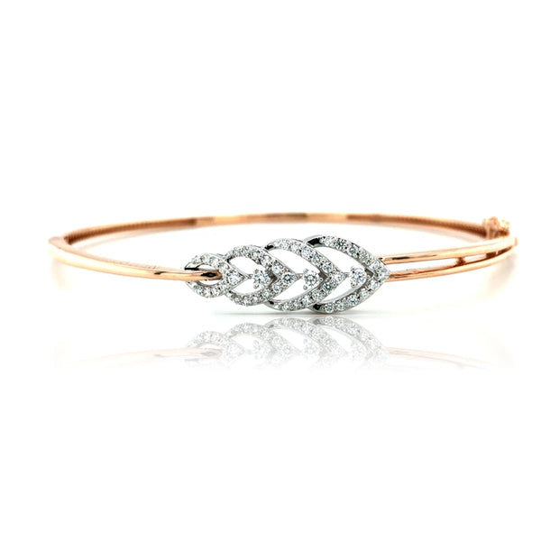 Sara diamond bracelet, diamond bracelet efif, gold and diamond bracelet, rose gold diamond bracelet,  efif diamond jewellery, 