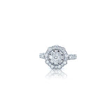 Riya Open Setting Diamond Ring For Women, diamond ring, white gold diamond ring, white gold