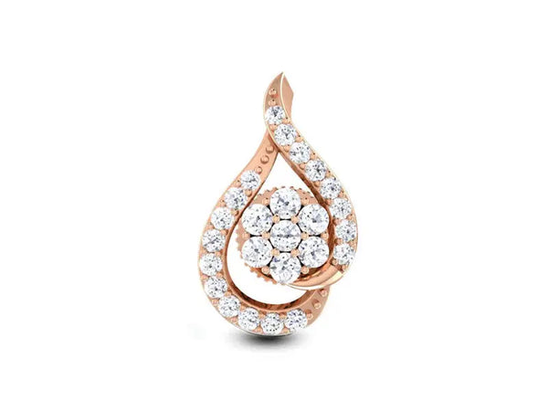 Subtle Droplet Stud efifdiamonds Subtle Droplet Stud efifdiamonds Studs Earrings 44393.00 EF-IF Diamond Jewellery