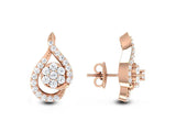 Subtle Droplet Stud efifdiamonds Subtle Droplet Stud efifdiamonds Studs Earrings 44393.00 EF-IF Diamond Jewellery