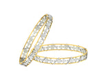 DAZZLING FLORA BANGLE efifdiamonds DAZZLING FLORA BANGLE efifdiamonds BANGLES 134364.00 EF-IF Diamond Jewellery