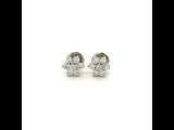 SPARKLE STAR DIAMOND STUDS