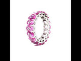 PINK SAPPHIRE ETERNITY RING